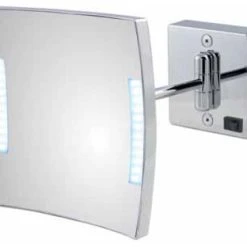 WS Bath Collections Quadrolo LED 60-1 KK3 Magnifying Mirror