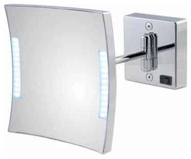 WS Bath Collections Quadrolo LED 60-1 KK3 Magnifying Mirror 3 WS Bath Collections Quadrolo LED 60-1 KK3 Magnifying Mirror