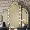 Emma Mason Signature Blitz Swank Vanity Mirror In Black Iguana -Laural Home Shop home design 684