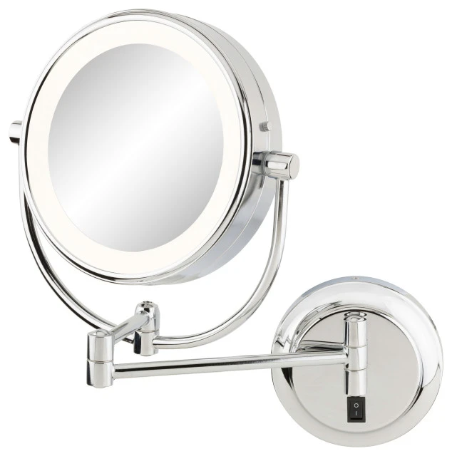 Aptations NeoModern LED Lighted Plug-In Magnified Makeup Mirror 3 Aptations NeoModern LED Lighted Plug-In Magnified Makeup Mirror