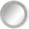 InFurniture Inc., 35" Rustic Solid Fir Mirror, Gray, Round 2 InFurniture Inc., 35" Rustic Solid Fir Mirror, Gray, Round -Laural Home Shop home design 69