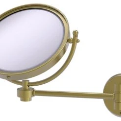 Allied Brass 8"Wall Mounted Make-Up Mirror 5X Magnification