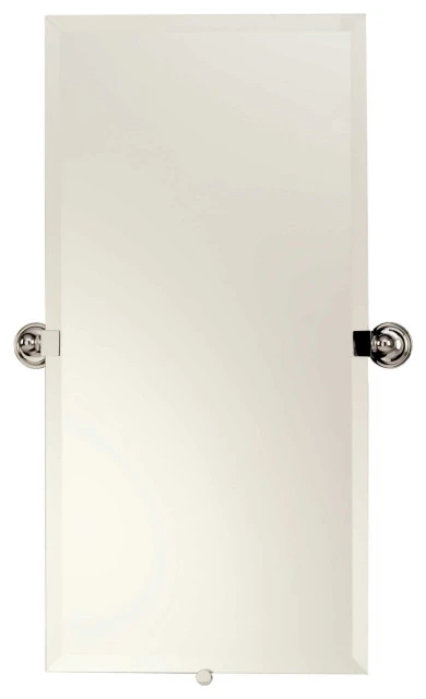Ginger 2641 London Terrace 30" H X 15" W Beveled Mirror - Polished Chrome 3 Ginger 2641 London Terrace 30" H X 15" W Beveled Mirror - Polished Chrome