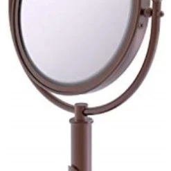 Allied Brass SH-4/5X Soho Collection 8 Inch Vanity Top 5X Magnification Make-Up