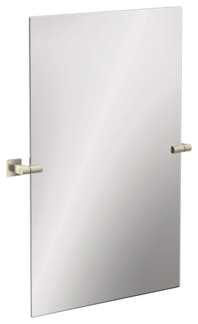 Moen BP1892 Triva 36" X 27-7/16" Frameless Bathroom Mirror - Brushed Nickel 3 Moen BP1892 Triva 36" X 27-7/16" Frameless Bathroom Mirror - Brushed Nickel