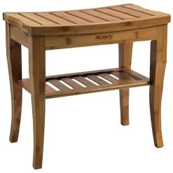 Redmon Bamboo Shower Seat, Bamboo