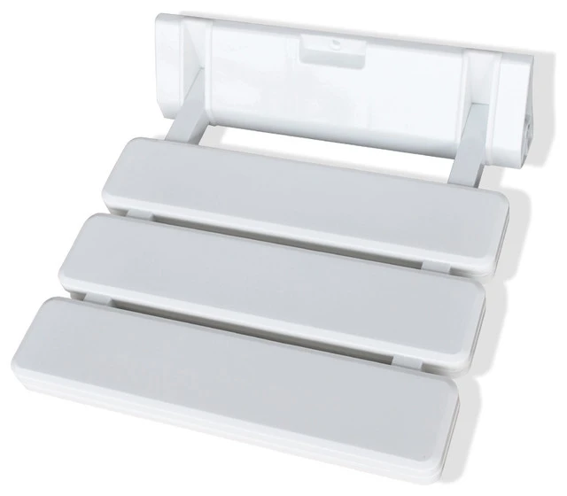 A-1 Acrylic Folding Shower Seat Wall Mounted Bench By SteamSpa 3 A-1 Acrylic Folding Shower Seat Wall Mounted Bench By SteamSpa