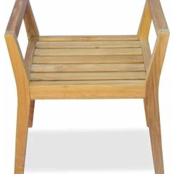 Goldenteak Teak Shower Bench With Arms