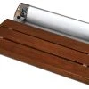 Steam Spa Kind 20 In. Teak Wall Mounted Folding Shower Seat