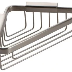 GINGER 6" Deep Corner Basket Satin Nickel
