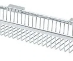 Deltana WBR1851 17-5/8" X 4-1/2" Solid Brass Wire Shower Basket - Chrome