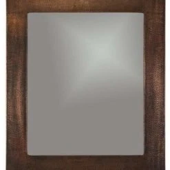 Premier Copper Products Copper Mirror, Hammered