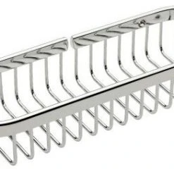 Ginger G502 Splashables 12" Oval Toiletry Basket - Chrome