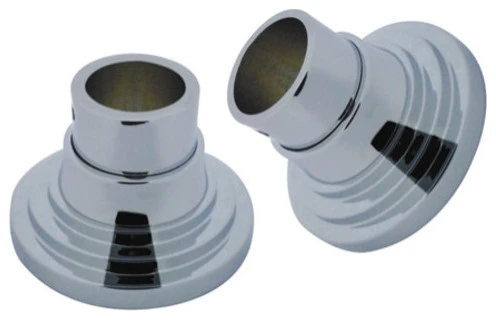 Kingston Brass SRP271 Edenscape 2-5/8"W Shower Rod Base - Polished Chrome 3 Kingston Brass SRP271 Edenscape 2-5/8"W Shower Rod Base - Polished Chrome