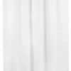 CSI Bathware 54" Wx72" L Premium Fabric Shower Curtain, White