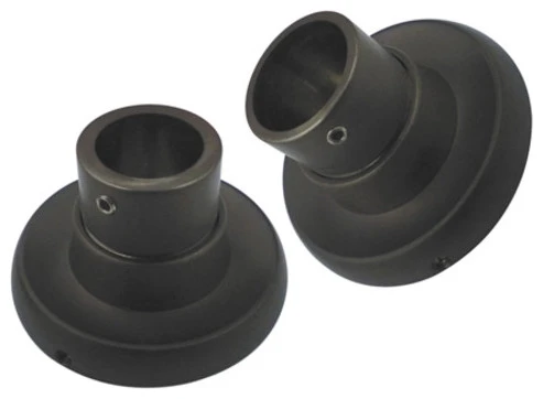 Kingston Brass SRP31 Edenscape 2-11/16"W Shower Rod Base - Oil Rubbed Bronze 3 Kingston Brass SRP31 Edenscape 2-11/16"W Shower Rod Base - Oil Rubbed Bronze