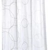 Carnation Extra Long "Ava" Fabric Shower Curtain 2 Carnation Extra Long "Ava" Fabric Shower Curtain -Laural Home Shop home design 810