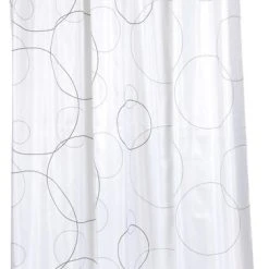Carnation Extra Long "Ava" Fabric Shower Curtain