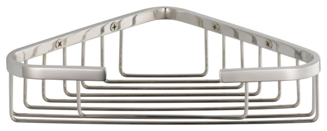 Delta Faucet Delta IAO20170 Ribbon 9-3/4" Stainless Steel Shower Basket - Chrome 3 Delta Faucet Delta IAO20170 Ribbon 9-3/4" Stainless Steel Shower Basket - Chrome