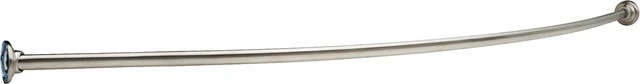 Delta Faucet Delta 6' Shower Rod With Bracket, Stainless Steel 3 Delta Faucet Delta 6' Shower Rod With Bracket, Stainless Steel