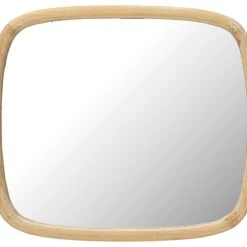 Bloomingville Fir Wood Framed Wall Mirror