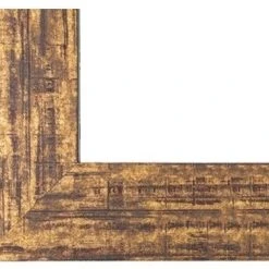 MirrorChic Neo Solano Frame, Gold, Frame Only, 39.375"x37.75"